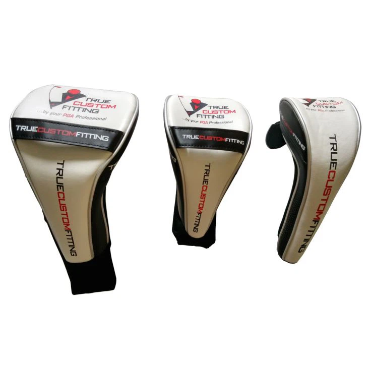 True Custom Fitting Golf PU Wood Headcover
